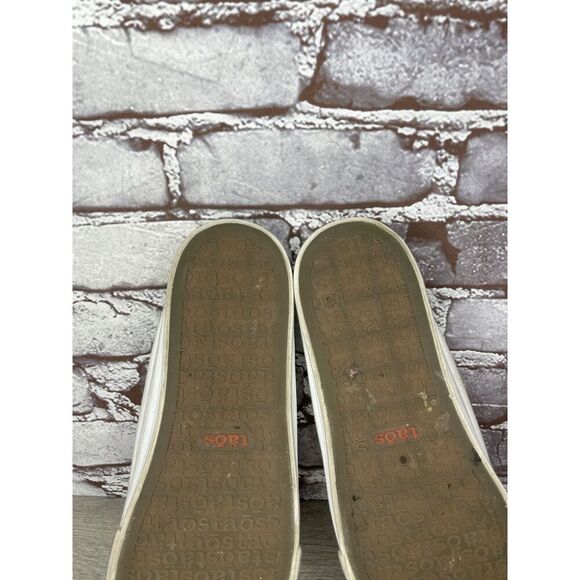 TAOS Ez Soul White Canvas Fabric Slip On Mule Sneakers Women’s Sz 9.5M US/40EU - Picture 7 of 16